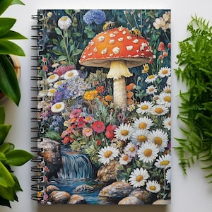 Enchanted Forest Notebook: Whimsical Woodland Journal, Botanical Stationery