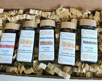 Ethiopian Organic Spices Sampler