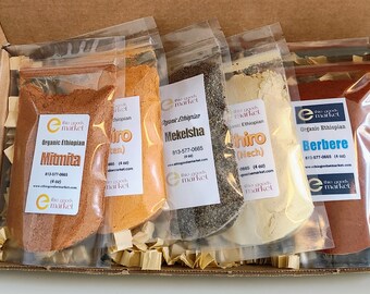 Ethiopian Organic Spices Sampler