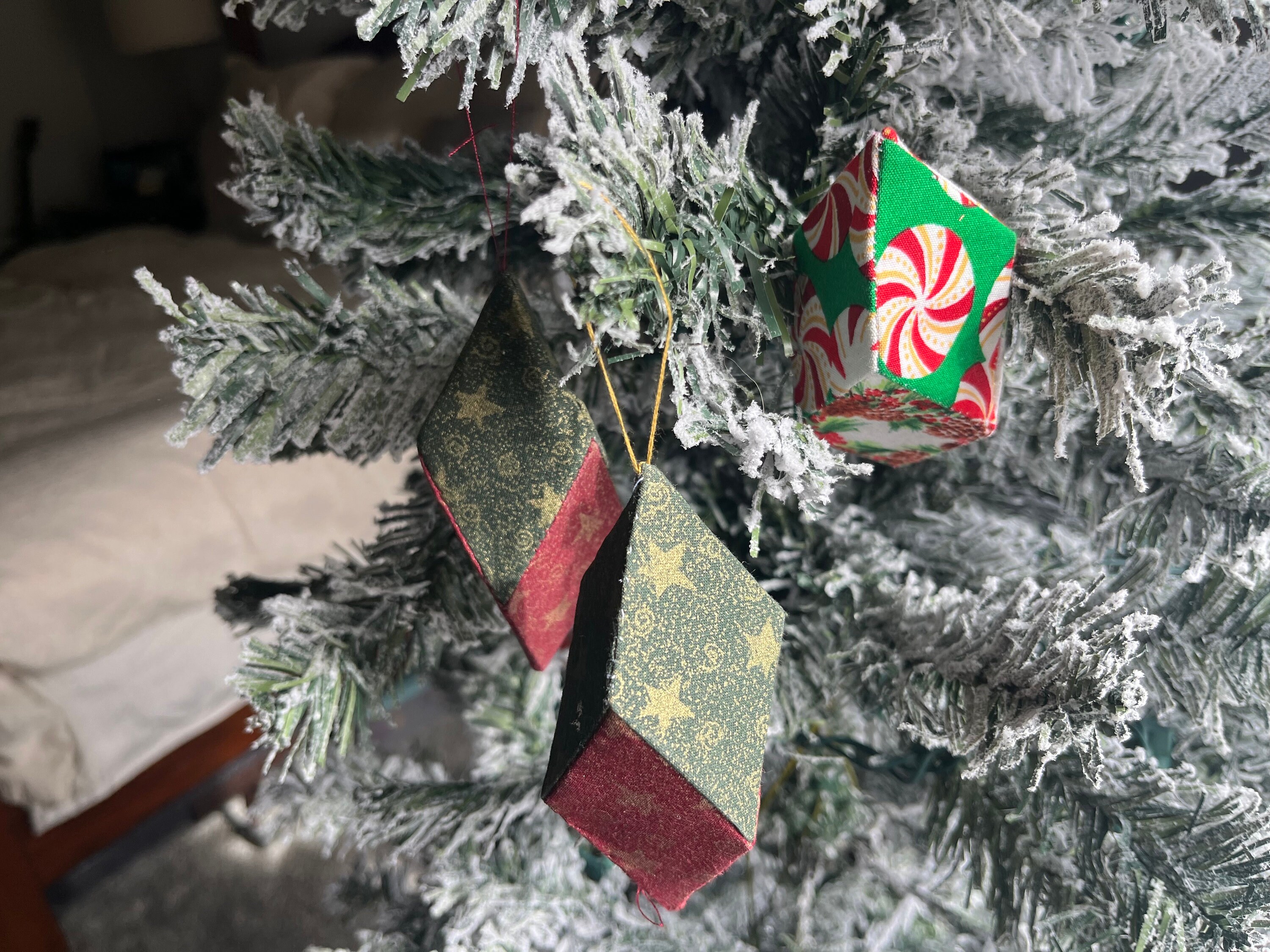English Paper Piece Ornament EPP Pattern and PDF Instructions - Etsy