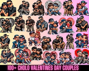 100+ Chicano Cholo Valentines Day Love Couples PNG file, old school, love couple, chola