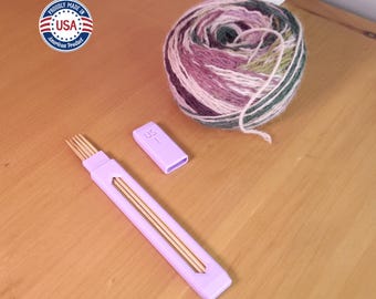 Estuche de almacenamiento para agujas de doble punta (DPN) de 6"