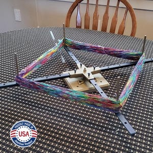 Amish-Style Yarn Swift (Custom Colors)