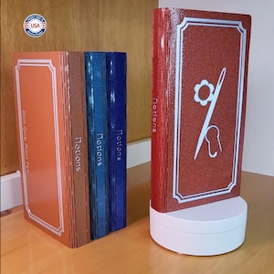 Knitting/Crochet Notions Storage Box "Book"