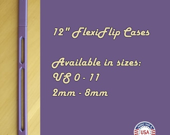 Estuche de almacenamiento Addi FlexiFlips de 12"