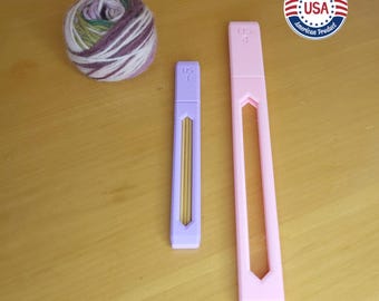 Estuche para guardar agujas de doble punta (DPN) de 8"