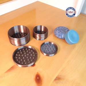 Solid Shampoo/Conditioner Bar Containers for Travel/Home