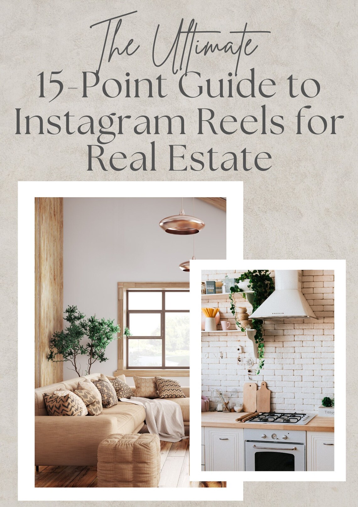 Ultimate Guide to Instagram Reels for Real Estate - Etsy