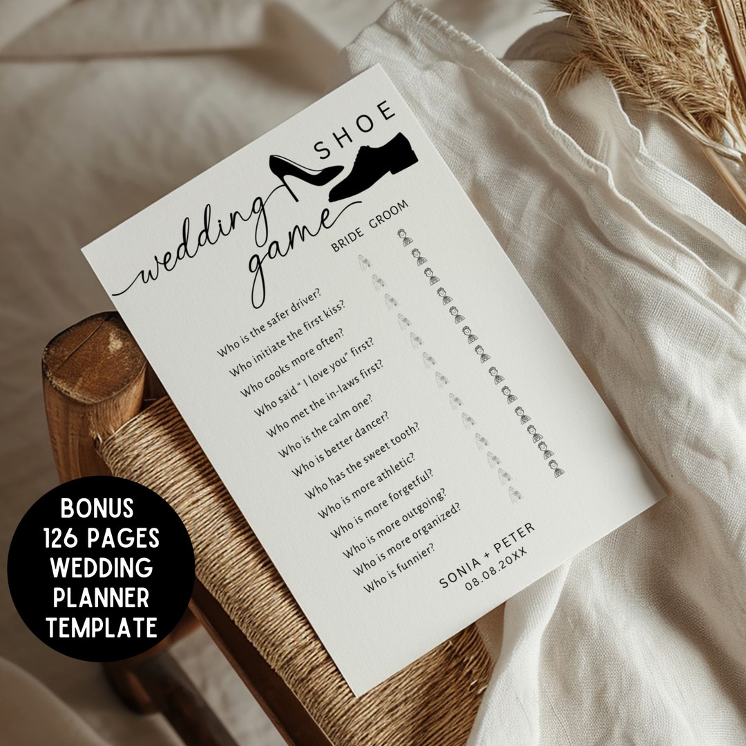 OXRUN Wedding Shoe Game Cards – 30 Sea Green Bridal Shower Game Cards, 5x7", Bachelorette Party Activity