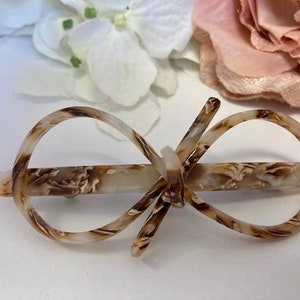 Kylar Beautiful Mid size Slim Hair Barrette in our Premium Acetate