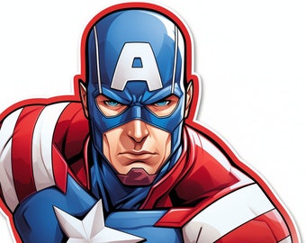 Captain America-sticker