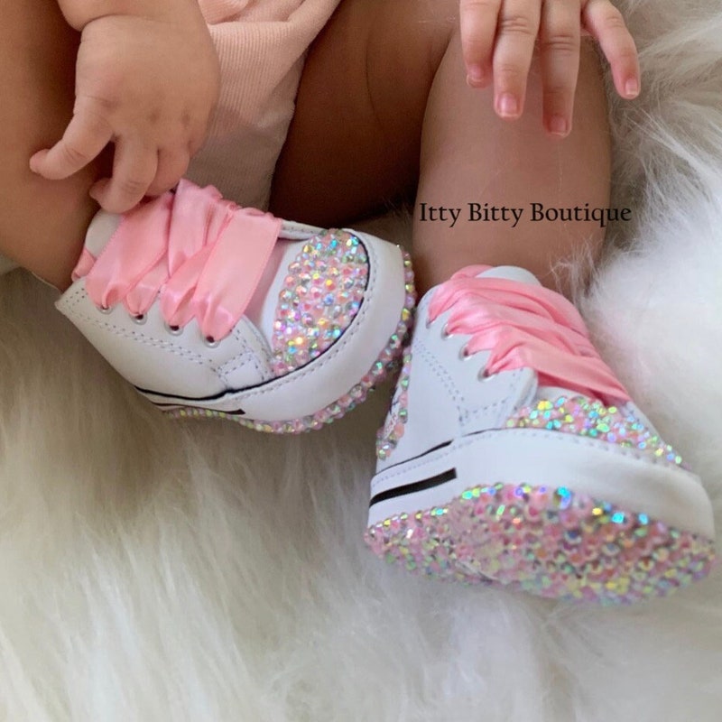 bling baby shoes