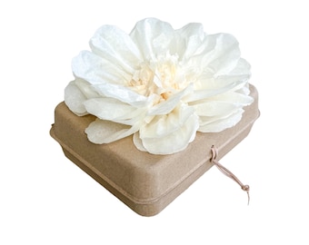 Small Biodegradable Cremation Urn for Ashes – Water Burial Memorial