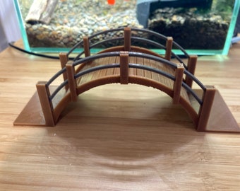 Wooden Bridge Decoration | Medium | Aquarium Hideout
