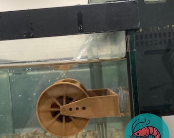 Decorative Water Wheel Baffle: Aquarium Filter Flow Control