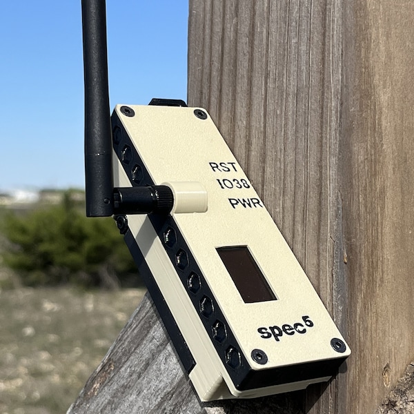 spec5 Desert Sand PETG Enclosure Case for Meshtastic Lilygo T-Beam V1.2 LoRa Radio Off-Grid Communication