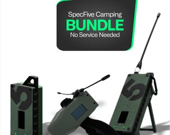LoRa Meshtastic Camping Bundle: Off-Grid GPS Communication Kit