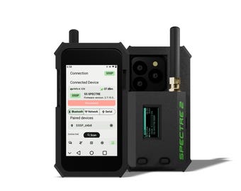 SpecFive Spectre MKII LoRa Mesh Communicator, Android Off-Grid Messaging Device, SX1262 Radio, 3.0" HD Display, Wi-Fi, Meshtastic & MeshCore