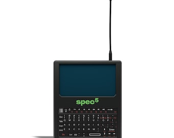 SpecFive Strike Handheld Linux Computer, Raspberry Pi CM4, Custom SpecFive Motherboard, LoRa Mesh, 4.3" Touchscreen & Keyboard