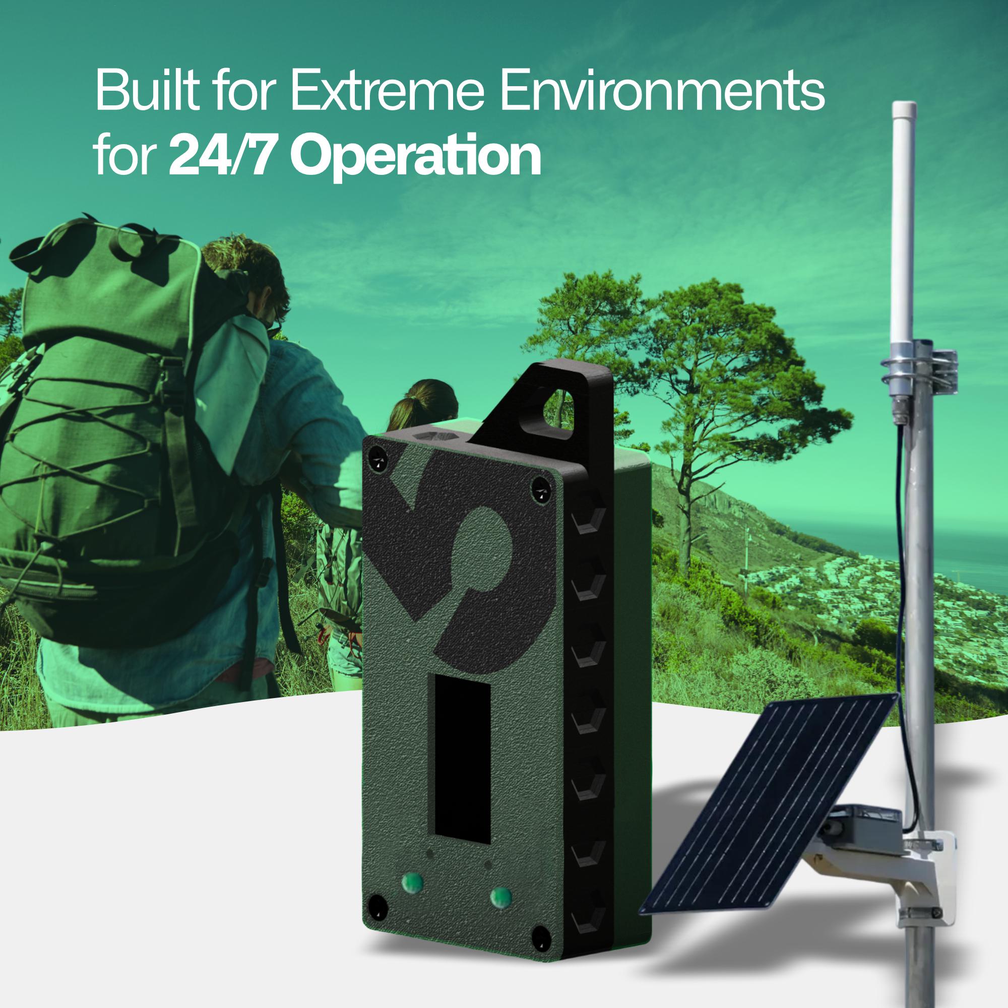 Off Grid Communicator Off-grid Communicator Survival Bundle: Lora GPS Messenger & Solar Relay ...