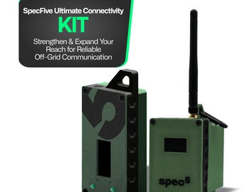 Ultimate Connectivity Bundle – Mini Trekker and Beacon | Long-Range LoRa Off-Grid Messaging Kit | Boost & Extend Your Meshtastic Network