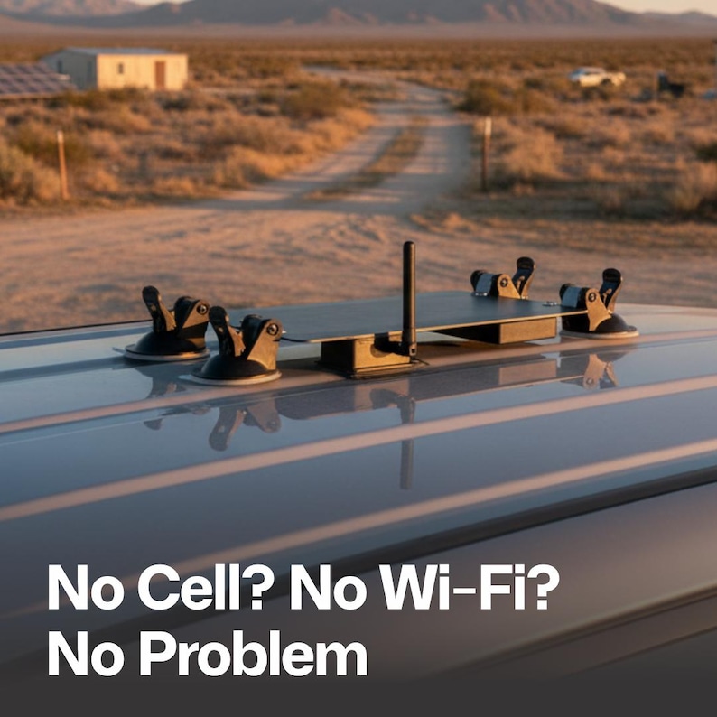 Spec5 Voyager Solar-Powered Off-Grid LoRa GPS Meshtastic Node for Vehicles – Magnetic or Suction Mount | No Cell Service Required Bild 9