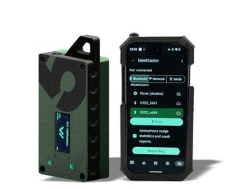 Operator’s Bundle Mini Trekker & Spectre Pro w/GPS, On and Off-Grid Communication Kit | LoRa Mesh Messaging and GPS Tracking Device