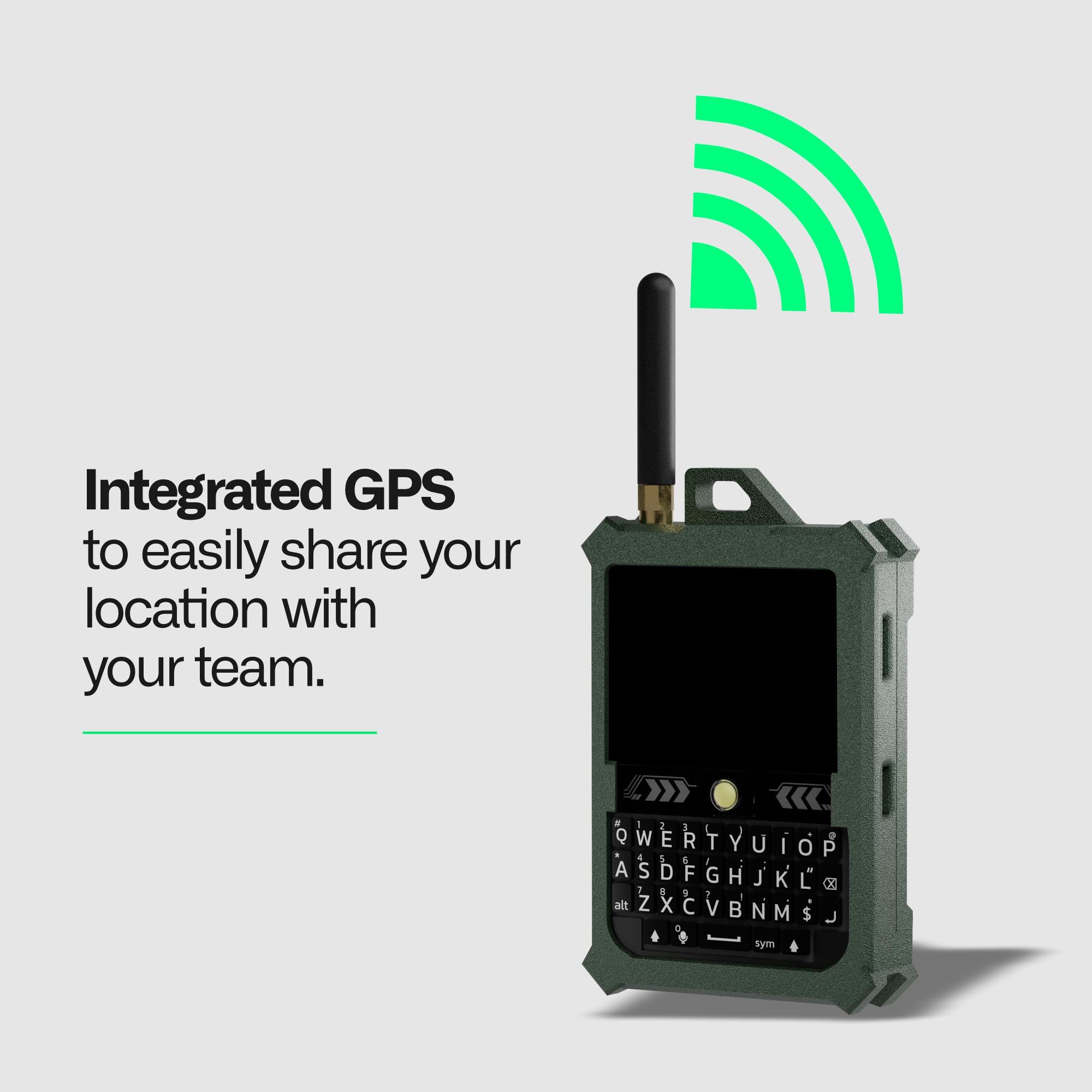 Spec5 Ranger Meshtastic Lora Radio With Keyboard, Touch-screen