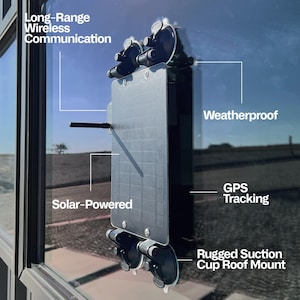 Spec5 Voyager Solar-Powered Off-Grid LoRa GPS Meshtastic Node for Vehicles – Magnetic or Suction Mount | No Cell Service Required Bild 4