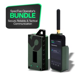 Operator’s Bundle – Mini Trekker & Spectre | Secure Off-Grid Voice and Text Communication | Tactical-Ready LoRa Meshtastic Devices