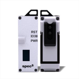 Spec5 White/Black PETG Enclosure Case for Meshtastic Lilygo T-Beam V1.2 LoRa Radio Off-Grid Communication