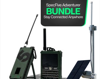 Adventurer Bundle LoRa Meshtastic Relay, Ranger & Trekker Bravo, Off-Grid Communication Kit for Hiking, Survival and Emergencies
