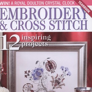 Embroidery and Cross Stitch PDF Magazine, Embroidery Pattern Ebook
