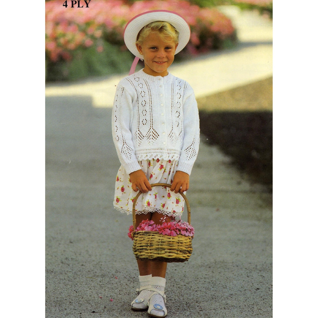Korango Vamos Vintage Girls Cardigan - Beige main image 1