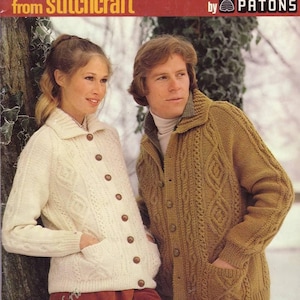 vintage sweter, kardigan, kurtka aran wzory dziewiarskie pdf, vintage 16 wzorów aran wzór dziewiarski dla mężczyzn, dla kobiet, dla dzieci
