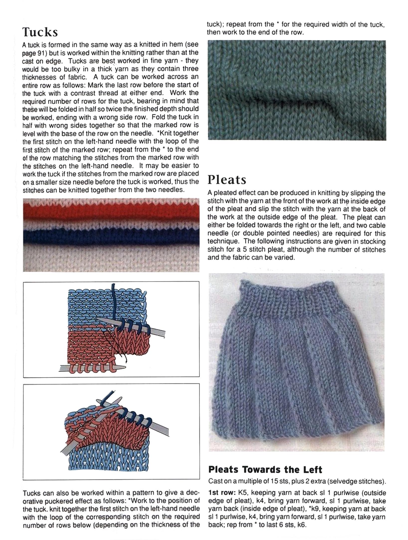 Hand Knitting Types Knitting Techniques PDF Ebook: All You Need to Know About Hand Knitting ...