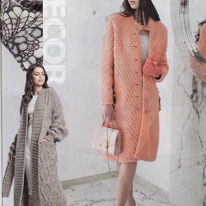 Russian Knitting and Crochet Pattern PDF Magazine, 26 Knitting and Crochet Patterns Ebook Digital Download