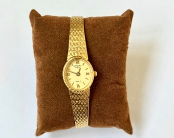 Rare montre rotative vintage des années 70 pour femme, montres-bracelets de cocktail fines pour femmes, cadeau pour elle, cadeau pour maman, cadeau de fête des mères