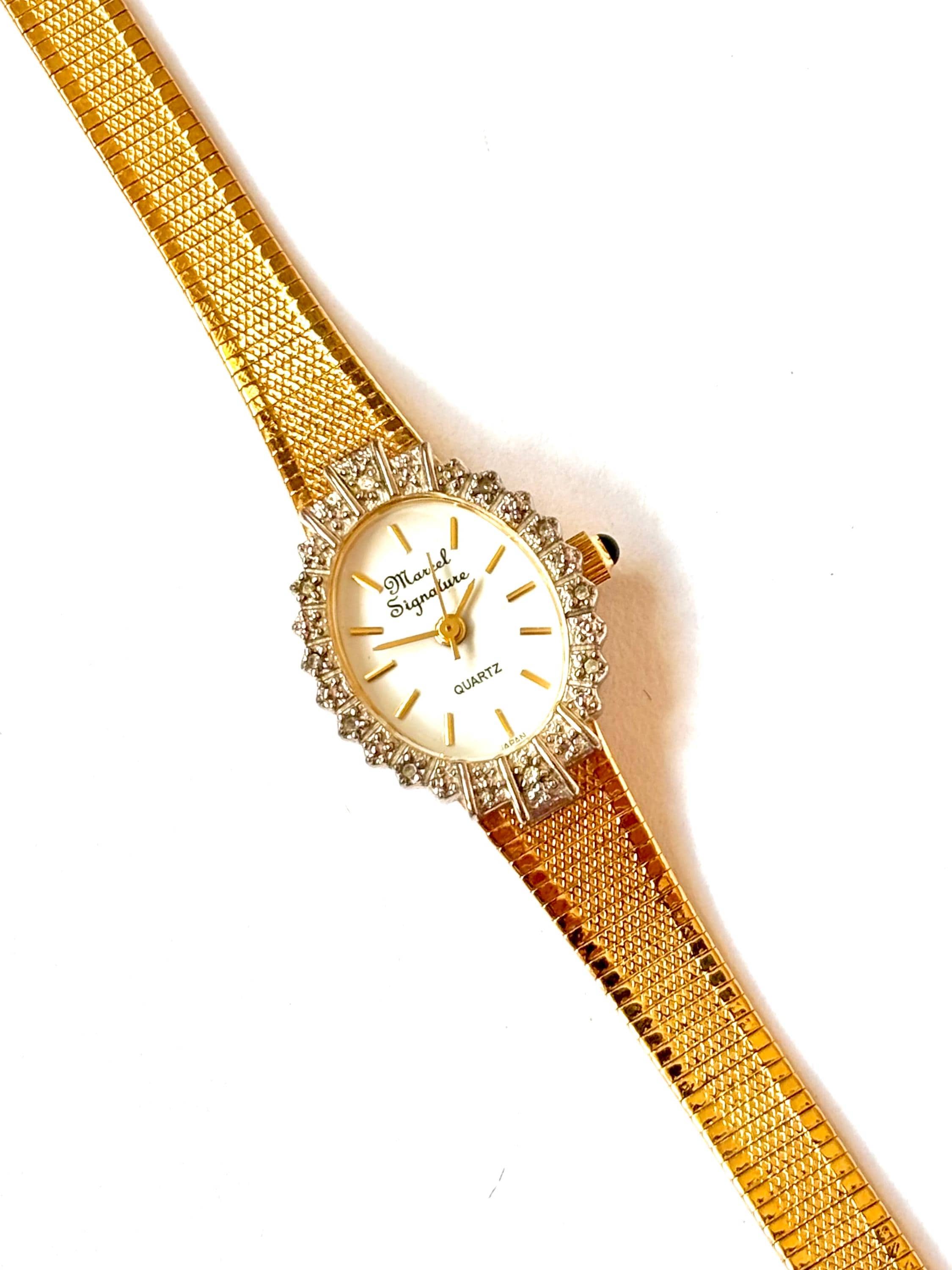 Gold bucherer watch - Etsy 日本