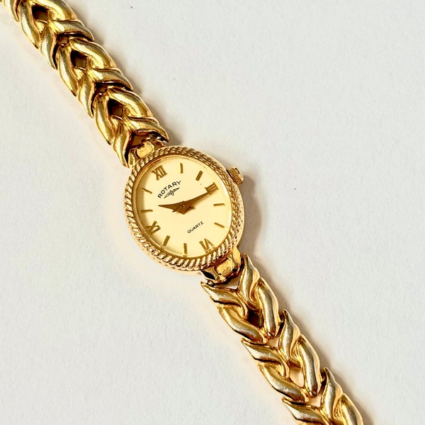 Rare Vintage 80’s Rotary watch for ladies, Thin ladies cocktail wristwatches, Gift for her, Gift for mum, Mother's day present