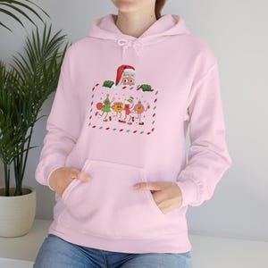 Christmas Santa Gifts Unisex Hoodie Sweatshirt, Holiday Season Sweater, Festive Winter Pullover, Cozy Xmas Jumper, Traditional Claus