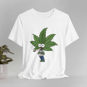 Cannabis T-Shirt, Marijuana Tee, Pot Shirt, Unisex Jersey Short Sleeve Tee for Weed Lovers