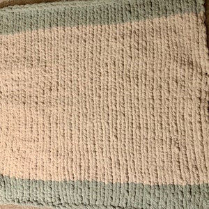 Chunky knit blanket image 5