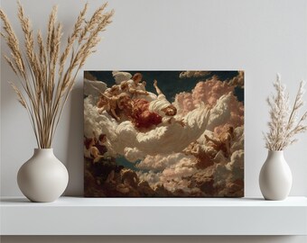 キリスト昇天キャンバスウォールアート – キリスト昇天アート、宗教画