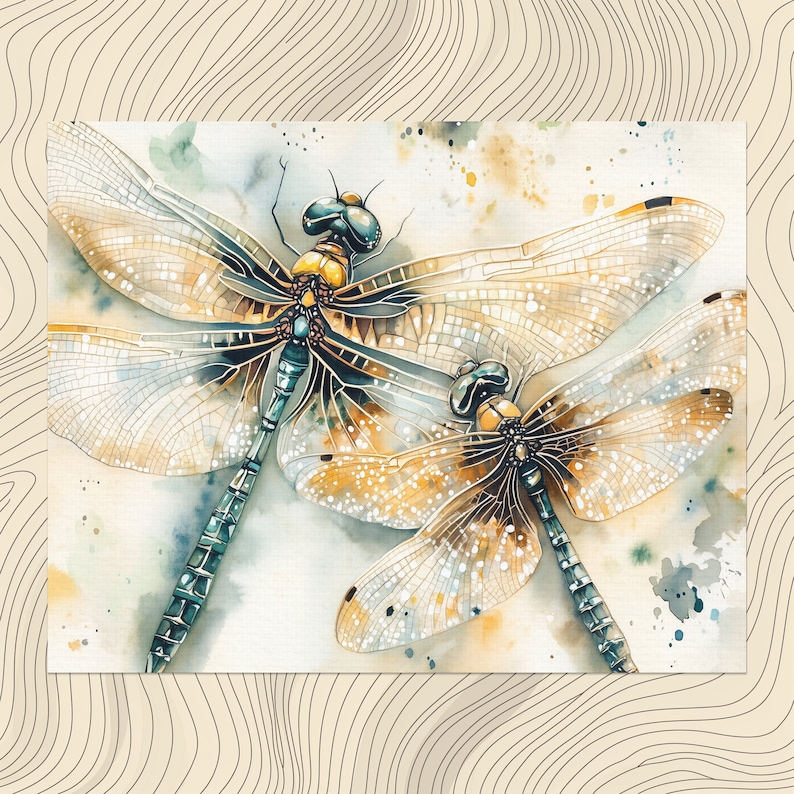 Dragonfly - Oil on Canvas main image 0