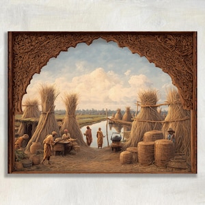 Bangladesh Oil Painting - Etsy