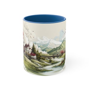 Bulgaria Coffee Tea Mug, 11 oz, colored