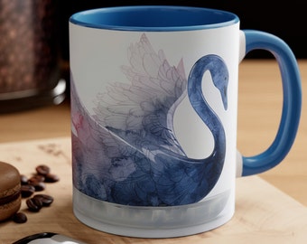 Stunning Swan Mug | Animal Lover, Coffee Mug, Tea Mug, Nature, Present, Gift, Birthday, Holiday, Vacation, Beautiful Mugs, Popular