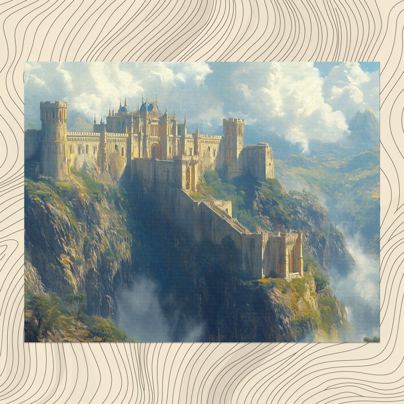 Haiti Canvas Wall Art Fortress Panoramic Views Tropical Decor Caribbean