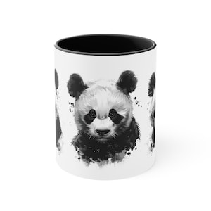 Pandas Mug Coffee Mug Tea Cup Cute Pets Animals Present Gift Birthday Holiday Vacation Beautiful Mugs Family Trending Art Popular Design